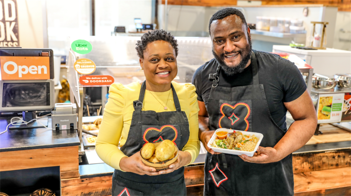 Meet the Chef/Owners: African Dream Cuisine - Lenexa Public Market